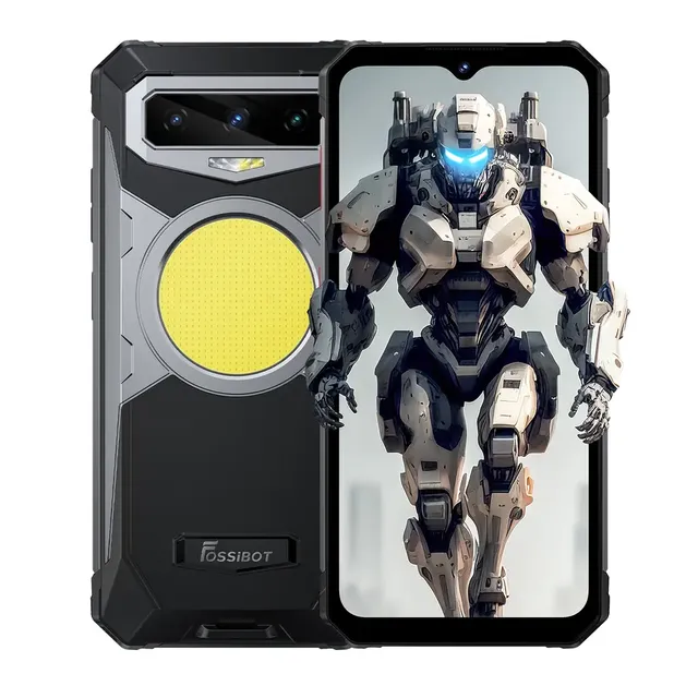 Fossibot F102 Rugged Phone IP69K 16500mAh Camp Light Phone Outdoor Night Vision NFC Android 13 Smartphone G99 20+256GB 33W Fast