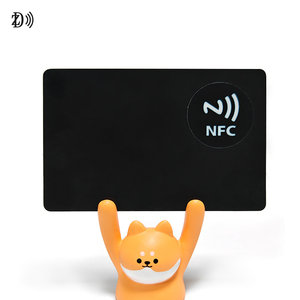 Tarjeta <span class=keywords><strong>de</strong></span> metal NFC con distracciones <span class=keywords><strong>de</strong></span> bloque, rastree su uso, tarjeta NFC física NTAG213 - Product Image 1