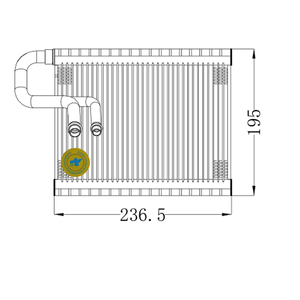 Nucleo Evaporatore per Aria Condizionata per CITROEN C4 Picasso <span class=keywords><strong>Ds4</strong></span> PEUGEOT 308 408 II 1623243080 - Product Image 6