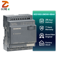 Controlador Lógico Programable (PLC) Siemens 6ED1052-2MD00-0BA6, Nuevo y Original, 24V CC, 8DI, 4DO, Salida de Relé, Controlador Compacto