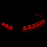Garniture de décoration de coffre lumière LED pour Honda Goldwing GL1800 2001 2002 2003 2004 2005 2006 2007 2008 2009 2010 2011 moto