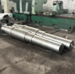 Chinese professionele fabrikant op maat gemaakte OEM lange-as grote <span class=keywords><strong>roller</strong></span> crusher smeedas walsmolenrollen - Product Image 2