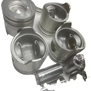 Meilleur prix 6D24 6D17 chemise de cylindre pour ME051633 ME151190 Kit de révision SK480-6 jeu de segments de Piston