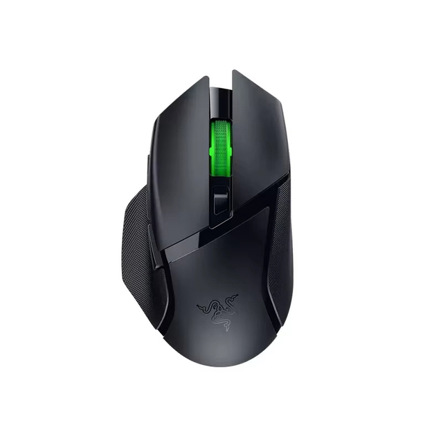 Razer Basilisk V3 X HyperSpeed Customizable RGB Lighting Wireless Gaming Mouse 2.4 GHz 18K DPI Optical Sensor with USB Interface