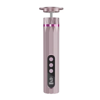 GMC-255 630RPM Ponceuse électrique pour pieds, râpe anti-callosités 2-en-1 sans fil, affichage LCD, tondeuse à pédicure portable, poignée en aluminium