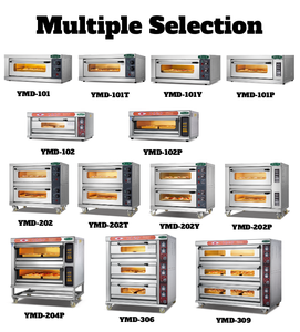 Multi-Deck <span class=keywords><strong>Pizza</strong></span> & torta forno elettrico 1/2/3-ponte 2/4/6-vassoio produttore OEM commerciale forno - Product Image 4