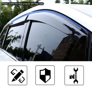 Pare-pluie et déflecteurs de vent pour portières de voiture Toyota Yaris 2014 - Product Image 3