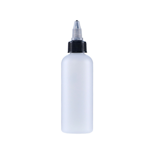 Black Cylinder PP <b>Plastic</b> <b>Bottle</b> With Screw Cap For Cosmetic Use - Product Image 6