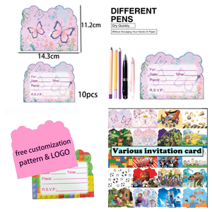 Cartes <span class=keywords><strong>d</strong></span>'<span class=keywords><strong>invitation</strong></span> en papier pour la Coupe du Monde <span class=keywords><strong>de</strong></span> Football, pour événements <span class=keywords><strong>de</strong></span> célébration, jours <span class=keywords><strong>de</strong></span> match <span class=keywords><strong>de</strong></span> football, fêtes - Product Image 2