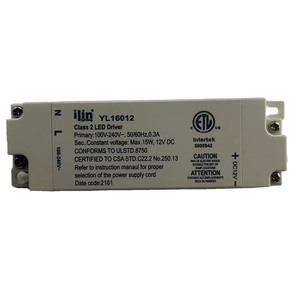 Supply15w110v-240v Nguồn Trực Tiếp Từ Nhà Máy Chứng Nhận ETL Bộ Điều Khiển Led Biến Áp Ac 12V - Product Image 1