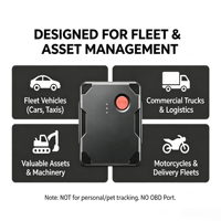 Traceur GPS magnétique intelligent 4G pour flotte d'entreprise WD600 avec alarme SOS, surveillance vocale, géolocalisation et alerte de survitesse