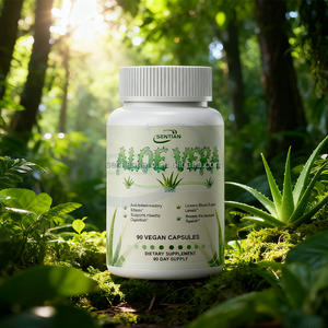 Capsules d'<span class=keywords><strong>aloe</strong></span> <span class=keywords><strong>vera</strong></span> pour adultes, efficacité pour soutenir le système immunitaire, certifiées ISO22000, <span class=keywords><strong>bienfaits</strong></span> pour la santé, chaque capsule - Product Image 3