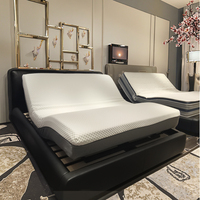 Matelas à ressorts 3D respirant moderne, lit intelligent massant, mobilier durable pour appartement, hôtel, vente en gros usine