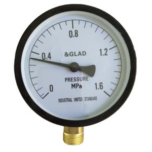 Manomètre de pression Steampunk en fer malable, 3/<span class=keywords><strong>4</strong></span> ", tuyaux d'eau, Style ancien rustique, Loft urbain, salon, fait à la main - Product Image 1