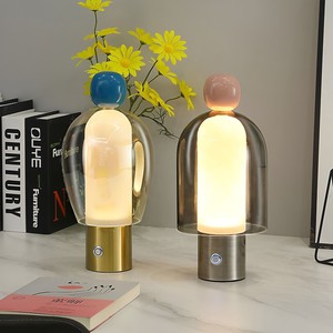 Mushroom Shape Desk Lamp Led Touch Control Rechargeable Night <b>Light</b> For Bedroom Living Room Decorative Table Lamp - Product Image 1