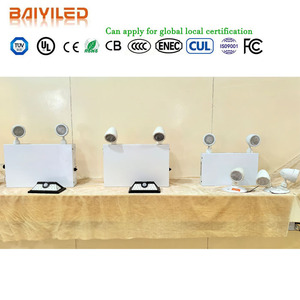Nouvelle Arrivée Lampe d'Urgence LED à Deux Têtes Murale Intérieure en Fer ABS avec Autonomie de 3 Heures pour Hôtel et Supermarché - Product Image 2
