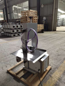 Sega a macchina in acciaio inossidabile per carne congelata HJ-CM019 per macellerie elettriche per macellazione - Product Image 6