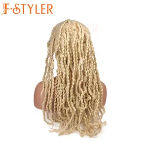 Parrucche moda donna FSTYLER capelli carnevale vendita calda all'ingrosso vendita all'ingrosso fabbrica custom Party cosplay sintetico parrucche wigsanime