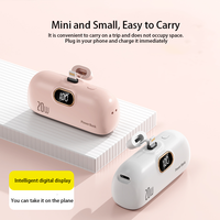 Grosir produk penjualan terbaik 4000/4500mAh pengisi daya portabel 20W pengisian cepat tampilan Digital Bank daya untuk telepon