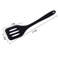 Ustensiles de cuisine écologiques en silicone : spatules et cuillères pour frire le poisson et les œufs dans les poêles