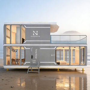 <span class=keywords><strong>บ้าน</strong></span>สำเร็จรูปสอง<span class=keywords><strong>ชั้น</strong></span>คุณภาพสูง <span class=keywords><strong>บ้าน</strong></span>เคลื่อนที่หรูหรา แคปซูลแคปซูลขนาดเล็ก สำหรับใช้เป็นโรงแรมกลางแจ้งหรือที่พักอาศัย - Product Image 1