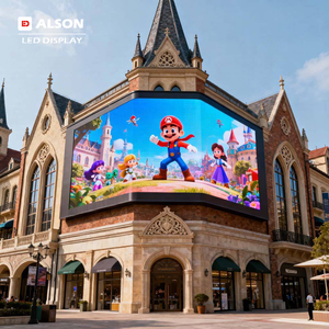 Écrans LED d'extérieur ALSON pour bâtiments, centres commerciaux, installation extérieure, P6 P8, étanches, haute définition, à des <span class=keywords><strong>prix</strong></span> imbattables - Product Image 1