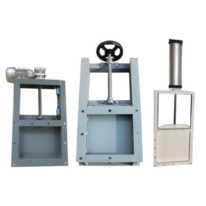 Nhiệt độ cao dầu phương tiện truyền thông Thiết bị truyền động dao Van cổng điện gang đôi tấm gốm lót dao Van cổng - Product Image 4