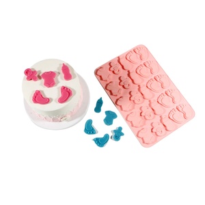Molde con forma de bebé, molde con forma de pie, molde con forma de botella, molde para hornear pasteles, molde para manualidades y decoración DIY - Product Image 5
