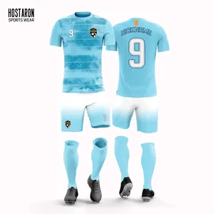 HOSTARON Custom Original Qualität Trikot Set Fußball trikot Herren Kleidung Uniform Sublimation Retro Kits Fußball bekleidung