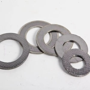 उच्च गुणवत्ता वाले कस्टम प्रबलित ग्रेफाइट ओवरहैउटिग गैसकेट यांत्रिक सील गैसकेट शीट यौगिक से भरे ग्रेफाइट गैसकेट - Product Image 6