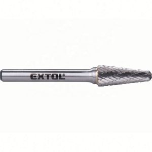 8703784 EXTOL Ball <strong>Nose</strong> 65Hrc Solid Hrc 65 Carbide <strong>End</strong> <strong>Mill</strong> Conical 14 <strong>Rounded</strong> Carbide Cutter - Product Image 2