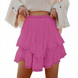 Jupes en cuir PU vintage pour femmes, streetwear, taille haute, mode Y2k, jupe mini plissée punk - Product Image 2
