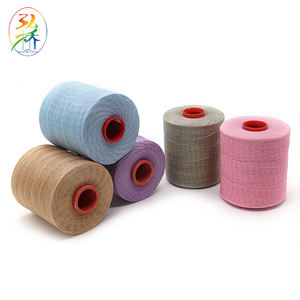 HongQiao 210d/16 Filament Polyester Örgülü Düz Mumlu Merserize İplik Yüksek Mukavemetli Aşınmaya Dayanıklı Su Geçirmez 400g AA Kalite - Product Image 4