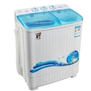 5千克双浴缸便携式独立式半自动洗衣机出售