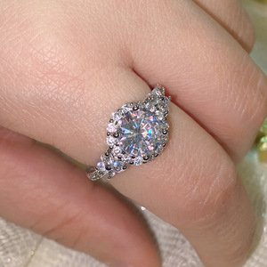 Cincin Kawin Klasik Kupu-kupu Retro <span class=keywords><strong>Versa</strong></span> untuk Wanita Cincin Perak Gaya Eropa Amerika untuk Pesta - Product Image 1