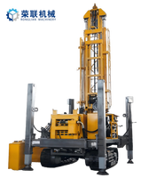 Plateforme de forage de puits d'eau multifonctionnelle RL1300 à moteur diesel, pompe de 1300 m pour l'échantillonnage carottier et l'exploration des eaux souterraines