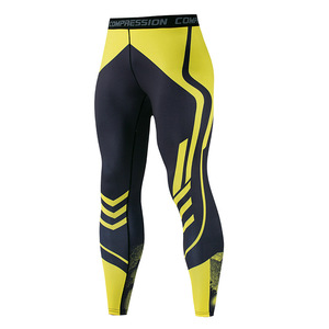 Ingrosso su misura da <span class=keywords><strong>uomo</strong></span> in palestra Sport calzamaglia allenamento inverno Fitness Running pantaloni compressione rapido asciutto <span class=keywords><strong>Leggings</strong></span> - Product Image 4