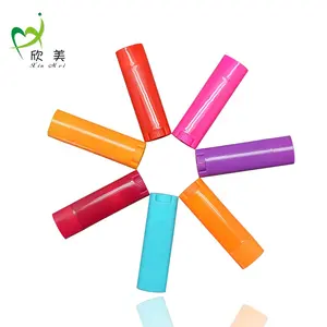 Plastic Tubes With Caps 4.5g 5g Plastic Chapstick Tube Lip Balm Container Tube With Over Lid