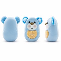 Ours en peluche interactif bleu AI Chat Bear, jouet en plastique, animal en peluche parlant, compagnon rechargeable, cadeau pour les enfants de 5 à 7 ans, unisexe