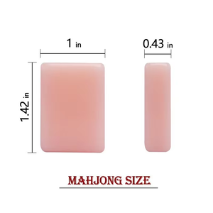 Juego de Mahjong Americano Rosa Premium con Diseños de <span class=keywords><strong>la</strong></span> Torre Eiffel de París y Vespa para una Noche de Juego Familiar Clásica - Product Image 5