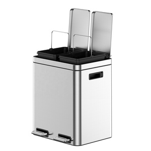 Innovative Modern Dual Compartments <strong>30L</strong> Household Recycling Trash Can <strong>Kitchen</strong> Waste <strong>Bin</strong> - Product Image 4