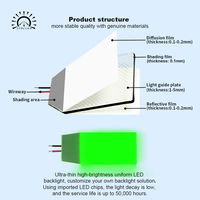 JXDC-LED Fábrica OEM ODM Personalizado Retroiluminación Blanca Azulada Luz LED de Alta Intensidad Cable para Dispensador de Combustible LCD Tatsuno Sunny XE Hecho a Medida