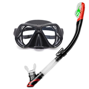 Máscara de snorkel y juego de snorkel seco de silicona, duradero, unisex, para natación y buceo - Product Image 2