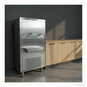 <span class=keywords><strong>Fontaine</strong></span> à <span class=keywords><strong>eau</strong></span> potable en acier inoxydable à grande capacité de 50 L avec 2 robinets, pour usine ou cantine - Product Image 5
