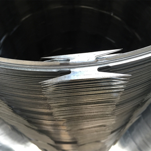 Alambre de Púas Tipo <span class=keywords><strong>Concertina</strong></span> B113, Económico y de Venta Caliente, para Cercas de Seguridad, Alambre de Acero, 500 mm por Rollo, Anti-Escalada - Product Image 5
