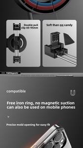 Perche à selfie trépied avec support de téléphone <span class=keywords><strong>MagSafe</strong></span> P160, télécommande sans fil, prise de vue panoramique à 360 degrés, flexible, compatible Pro Max - Product Image 4