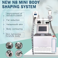 Máquina de Masaje LPG Vela Shape, Equipo de Adelgazamiento Vertical con Rodillo Multipolar, Cavitación y Vacumterapia para Lifting Facial y Pérdida de Peso