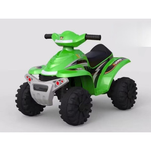 Voiture électrique à quatre roues en plastique pour enfants de 2 à 9 ans, garçons et filles, voiture à batterie à glissière, buggy de plage pour enfants - Product Image 5