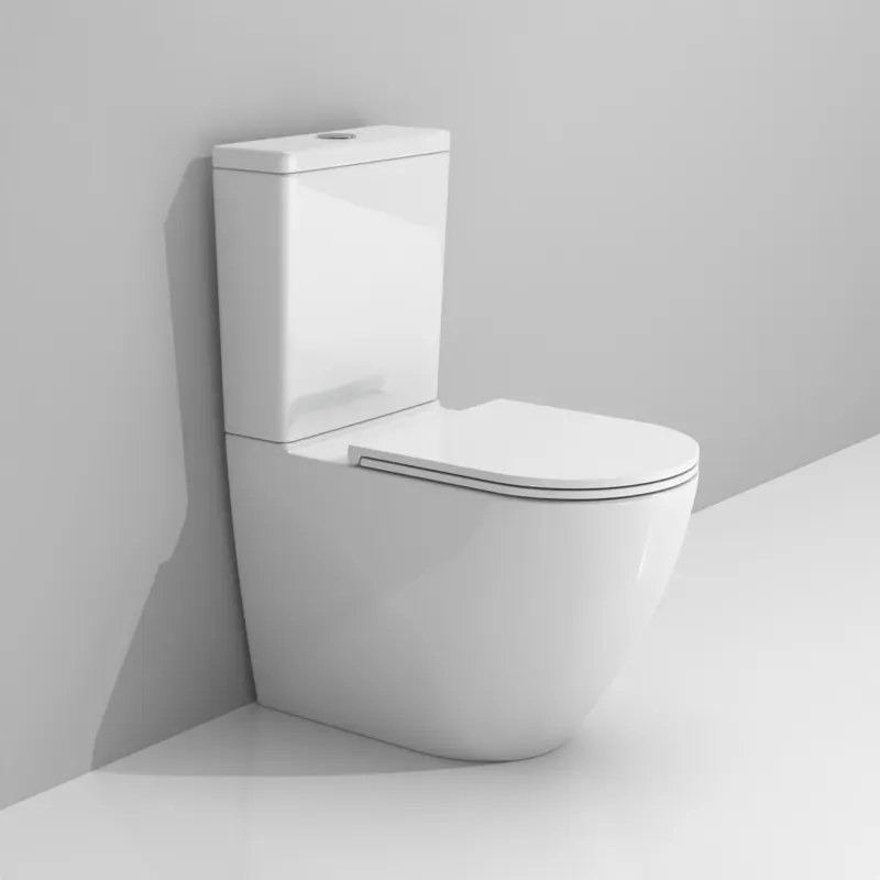 Wc Water Saving Ceramic Wholesale Bathroom Toilet Sanitary Ware Two Piece Toilet