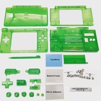 Coque de protection transparente complète de remplacement pour console de jeu DS Lite